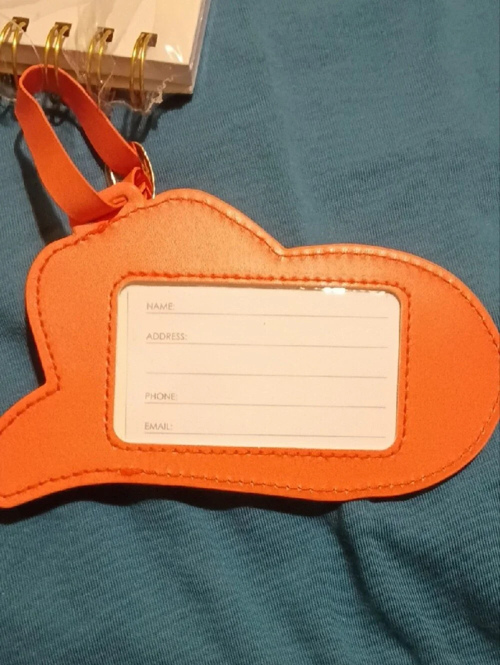Cowgirl Writing Pad W/ Pen And Luggage Tag NWT